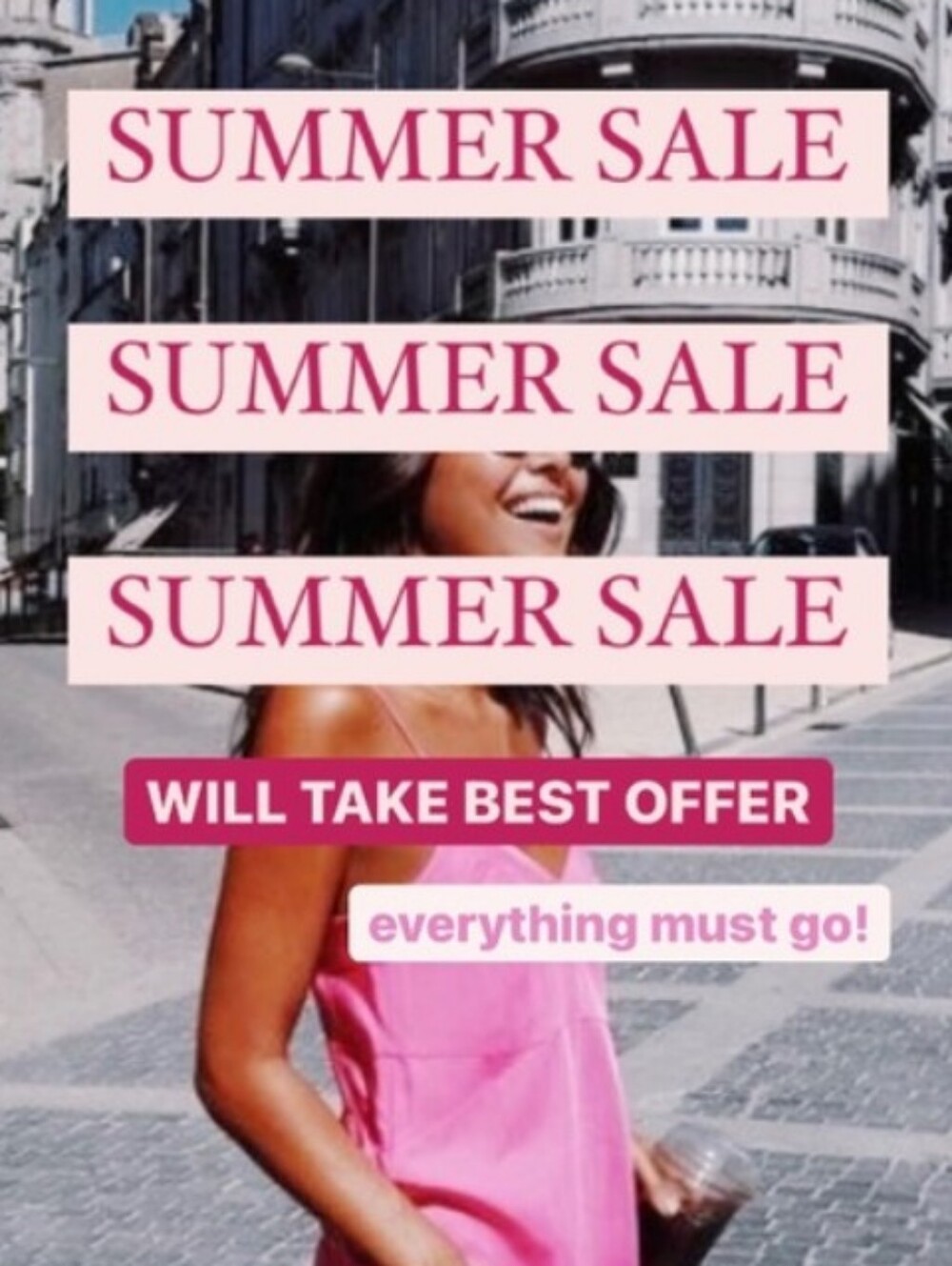Summer Clearout-Accepting All Offers On SUMMER MERCH!!